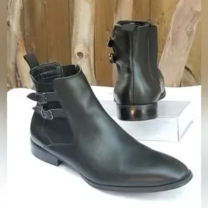 Alfani | Shoes | Alfani Rory Buckled Chelsea Ankle Boots  display picture 3